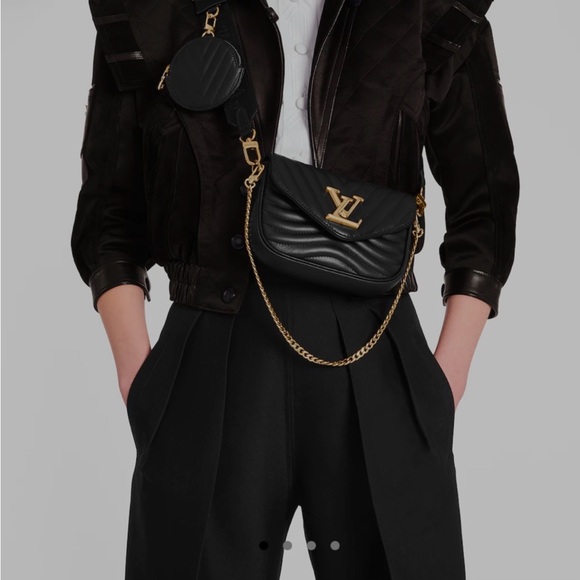 Louis Vuitton Multi-Pochette New Wave Collection Black With Dust Bag and Box, - Picture 6 of 7